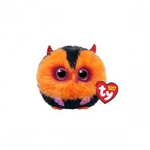 Rotaļlieta mīkstā 9 cm TY Beanie Balls WHODINI orange owl