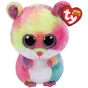 Rotaļlieta mīkstā 15.5 cm TY Rodney multicolored hamster