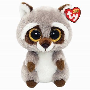 Rotaļlieta mīkstā 15 cm TY OAKIE - gray raccoon