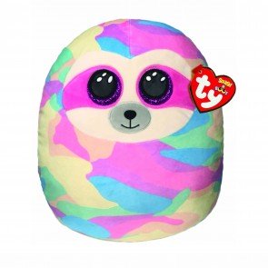 Spilvens Ø35cm Squish a Boo Cooper the sloth