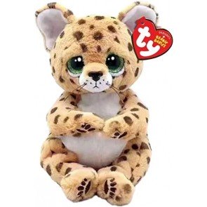 Rotaļlieta mīkstā 20 cm Beany Bellies Lloyd tan leopard
