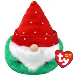 Rotaļlieta mīkstā 9 cm TY Beanie Balls TOPSY red hat gnome
