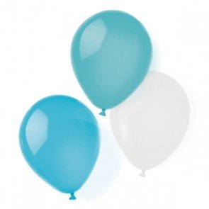 Balonu komplekts 8 gab. Aqua Glamor