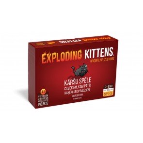 Kāršu spēle Exploding Kittens LV