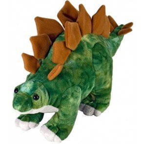 Rotaļlieta mīkstā 25.4 cm dinozaurs stegozaurs