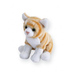 Rotaļlieta mīkstā 13 cm Pocketkins Rudais kaķis