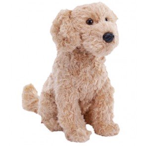 Rotaļlieta mīkstā 14 cm Kokerpū suns ar skaņu