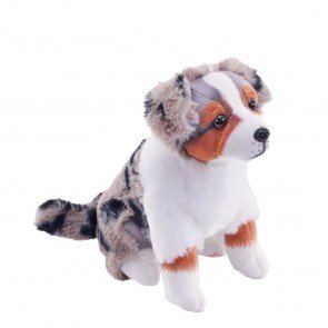 Rotaļlieta mīkstā 14 cm Austrālijas aitu suns ar skaņu
