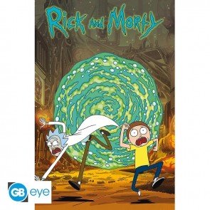 Plakāts Rick & Morty: Portal (91.5x61)
