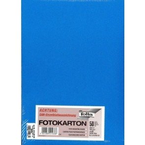Papīrs A4 300 g Folia® gaiši zils