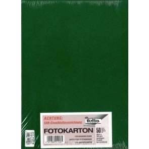 Papīrs A4 300 g Folia® tumši zaļš