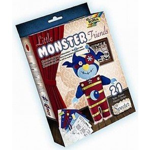 Rokdarbu komplekts šūšanai Little Monster Friends: Specter
