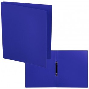 Mape-reģistrs A4 ar 2 riņķiem 2 cm zila