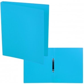 Mape-reģistrs A4 ar 2 riņķiem 2 cm gaiši zila