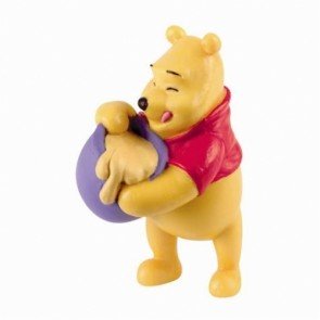 Figūra Winnie the Pooh lācis ar medus podu 6.5 cm