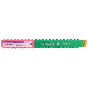 Zīmulis mehāniskais 0.5 mm Artline Stix zaļš ar rozā