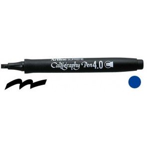 Kaligrāfijas pildspalva 4 mm Artline Supreme zils