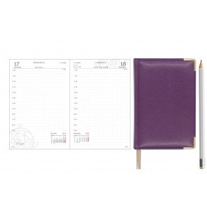 Piezīmju kalendārs 2024 Jānis Roze Fuoco Suo violets