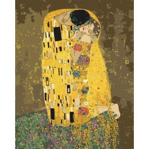 Gleznošana pēc numuriem 40x50 Kiss 2, Gustav Klimt