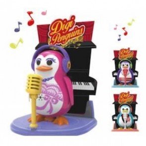 Rotaļlieta interaktīva Digi Penguins ar klavierēm asorti