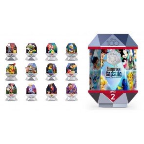 Figūra Mystery: Disney 100: Surprise Capsules Series 2 ar pamatni
