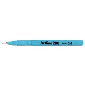 Pildspalva-flomāsters 0.4 mm Artline Fine gaiši zils