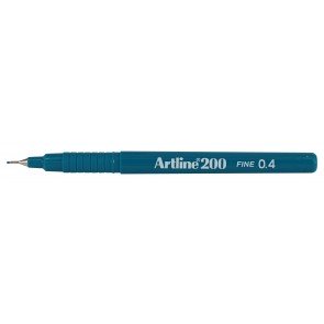 Pildspalva-flomāsters 0.4 mm Artline Fine tirkīza