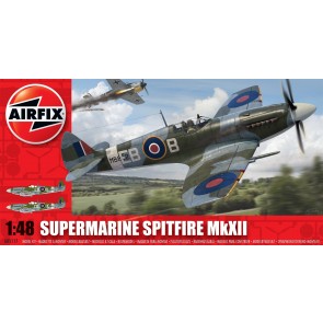 Modelis līmējams lidmašīna Supermarine Spitfire MkXII 1:48