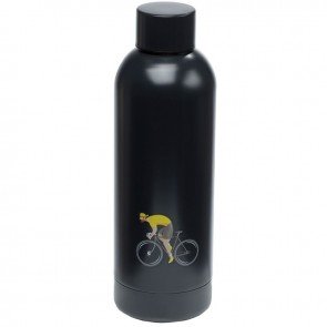 Ūdens pudele Cycle Works 530 ml Bicycle Black nerūsējošā tērauda