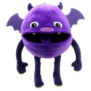 Rokas lelle Baby Monsters Purpura briesmonītis 35 cm