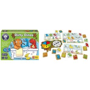 Spēle bērniem Dirty Dinos/Netīrie dinozauri