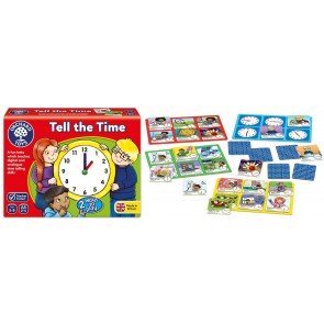 Spēle bērniem Tell the Time/Cik pulkstenis?
