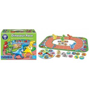Spēle bērniem Dinosaur Race/Dinozauru sacensības