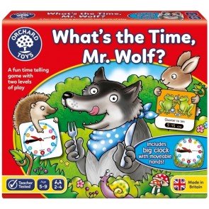 Spēle bērniem What's the Time, Mr. Wolf?