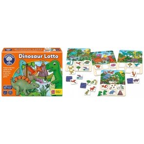 Spēle bērniem Dinosaur Lotto/Dinozauru loto