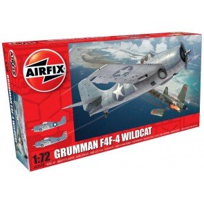 Modelis līmējams lidmašīna Grumman Wildcat F4F-4 1:72