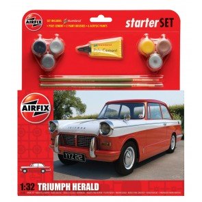 Modelis līmējams automašīna Triumph Herald Starter Set 1:32 ar piederumiem
