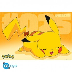 Plakāts Pokémon: Pikachu Asleep (91.5x61)