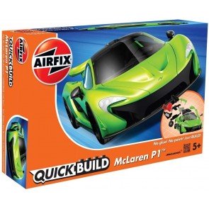 Konstruktors Airfix Quick Build automašīna McLaren P1 zaļš