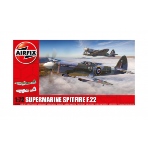 Modelis līmējams lidmašīna Supermarine Spitfire F.22 1:72 ar piederumiem