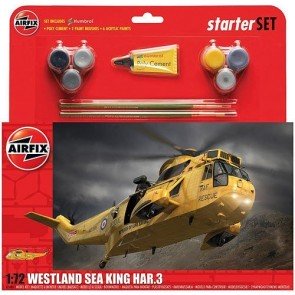 Modelis līmējams helikopters Westland Sea King HAR.3 1:72 ar piederumiem