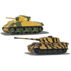 Tanki World of Tanks - Sherman vs King Tiger