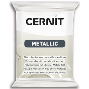 Polimērmāls Cernit metallic 56 g pearl-white