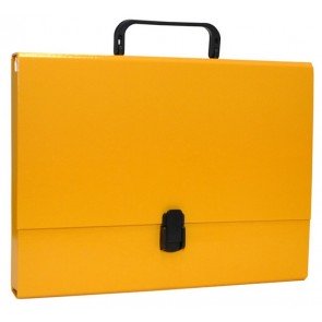 Mape-portfelis A4 kartona dzeltens