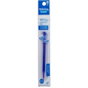 Kodoliņš pildspalva-rolleris 0.5 mm ar dzēšgumiju zils