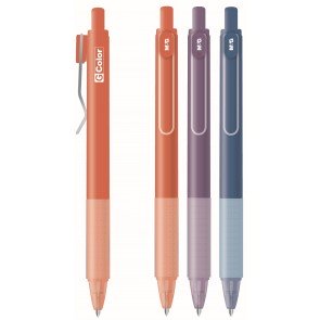 Lodīšu pildspalva 0.7 mm automātiskā G Colour zila asorti
