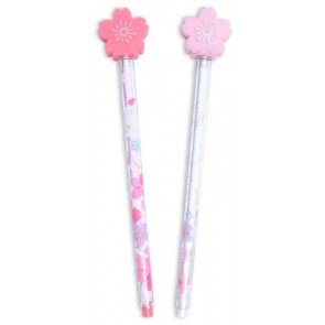 Pildspalva-rolleris 0.5 mm Sakura Rain zila asorti