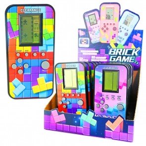 Rotaļlieta elektroniska spēle Brick Games 14 cm asorti