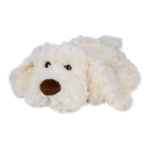 Rotaļlieta mīkstā 40 cm Suns Hugo balts