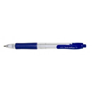 Lodīšu pildspalva 0.7 mm automātiskā Officemate zila